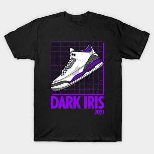 AJ 3 Iris Dark Sneaker T-Shirt